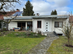 Hauseingang mir Garten - Charmantes Einfamilienhaus in Mannheim-Gartenstadt zu verkaufen – Ruhig wohnen im Grünen